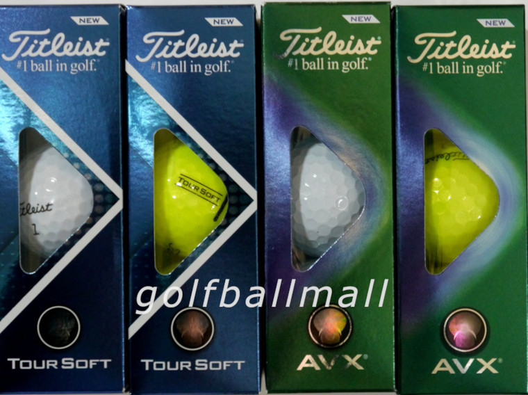 Titleist Tour Soft AVX White Yellow