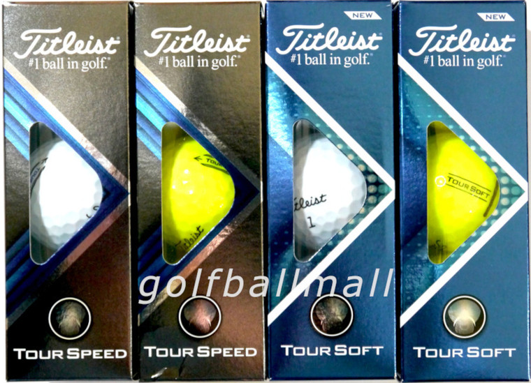 Titleist Tour Soft Tour Speed White Yellow