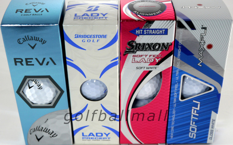 Women's White Golf Balls