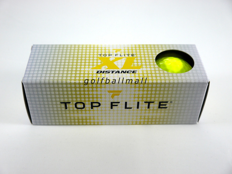 Top Flite XL Distance Yellow Balls
