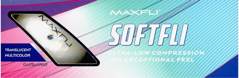 Maxfli Softfli Translucent White Golf Balls
