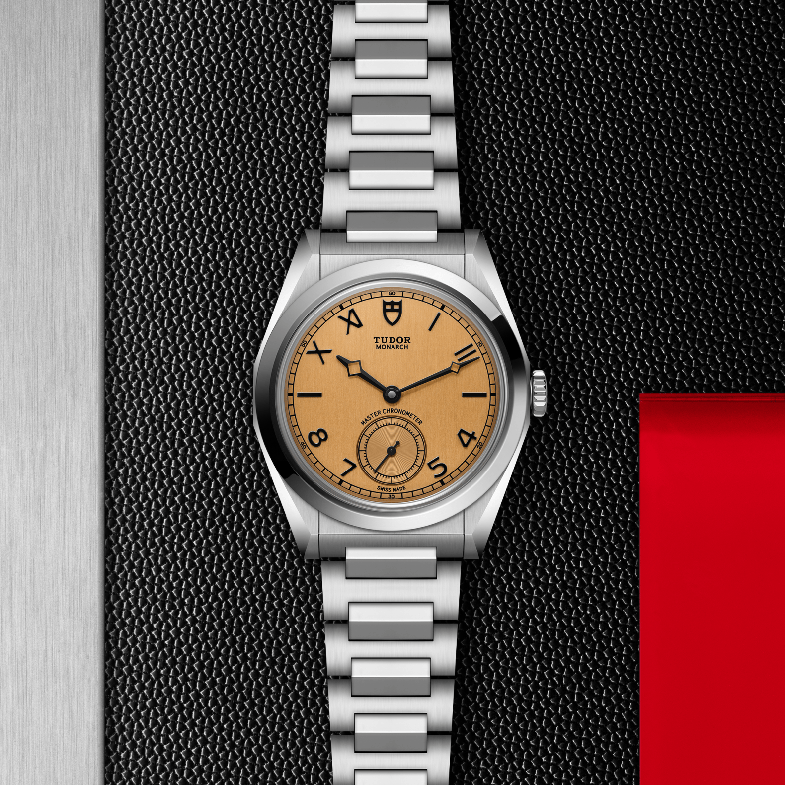 Tudor TUDOR Monarch in 39mm steel case, Dark champagne-color - Global Watch Company