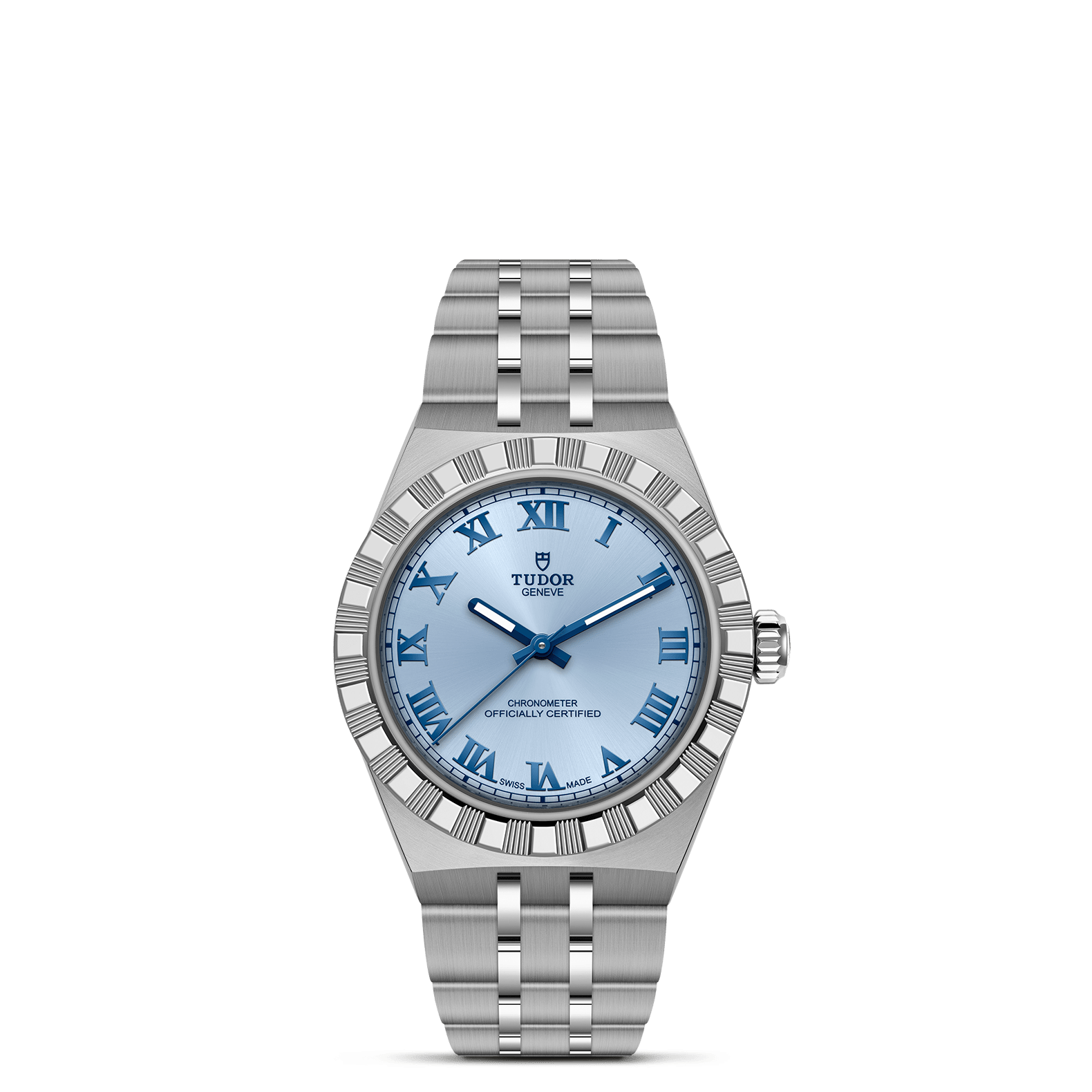 Tudor TUDOR Royal in 30mm steel case, Light blue dial - Global Watch Company