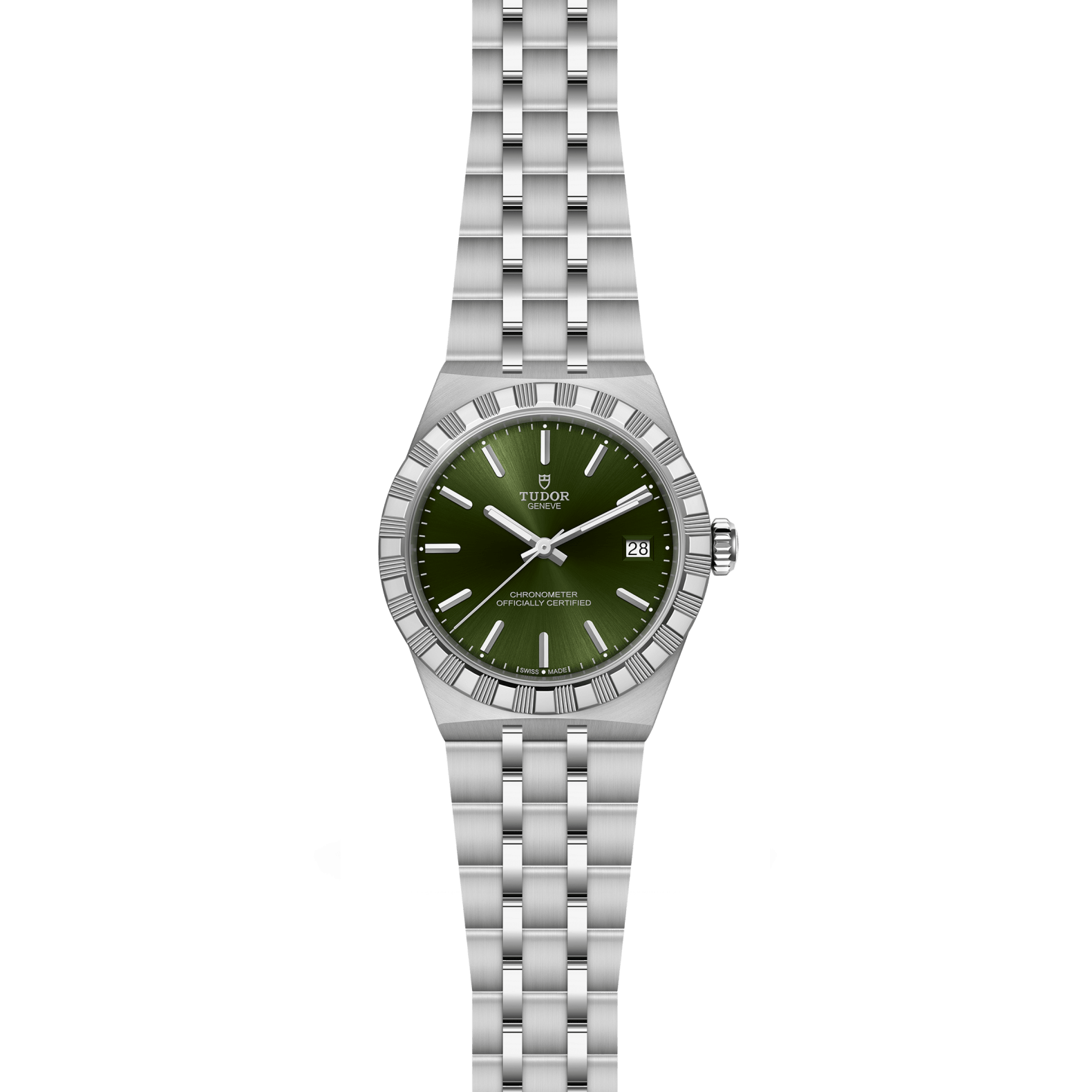 Tudor TUDOR Royal in 36mm steel case, Green dial - Global Watch Company