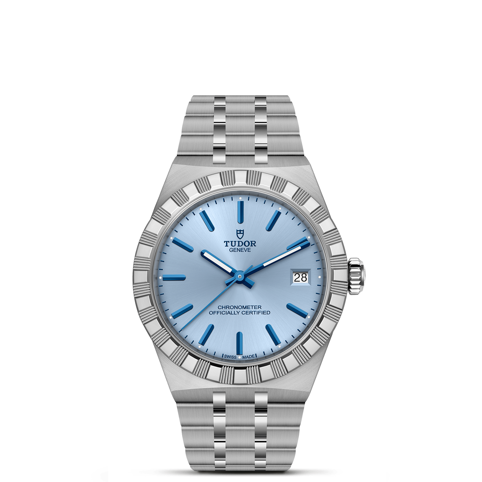 Tudor TUDOR Royal in 36mm steel case, Light blue dial - Global Watch Company