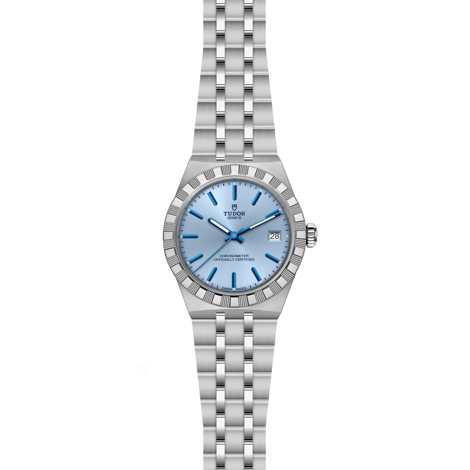 Tudor TUDOR Royal in 36mm steel case, Light blue dial - Global Watch Company