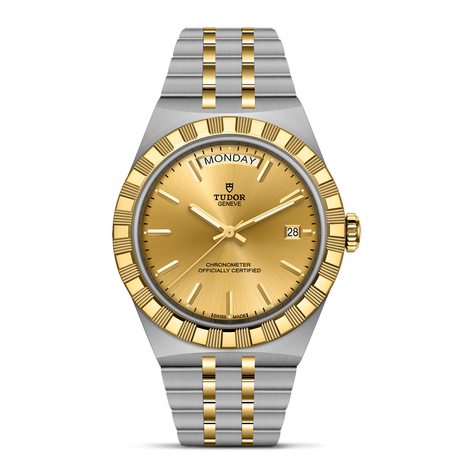 Tudor TUDOR Royal in 40mm steel and yellow gold case, Steel and yellow gold bracelet - Global Watch Company