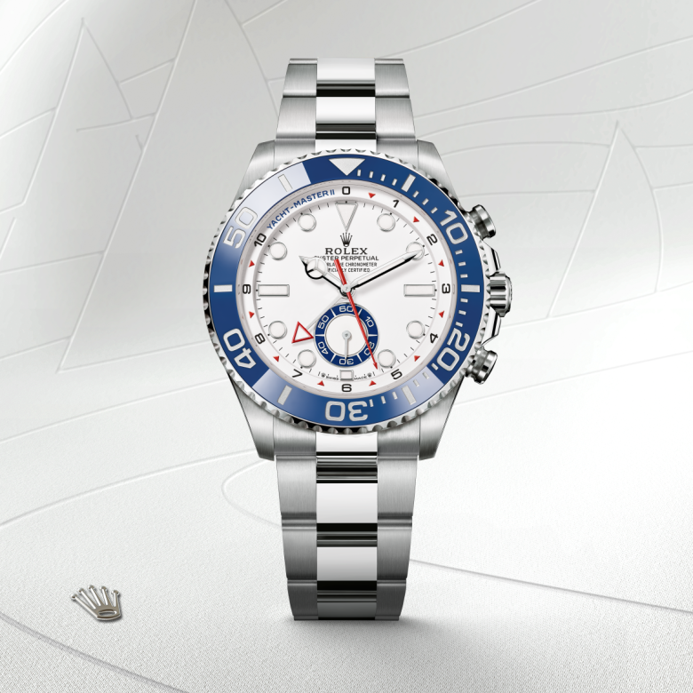 rolex Yacht-Master II in Oystersteel, M126680-0001 - Global Watch Company (GWC)