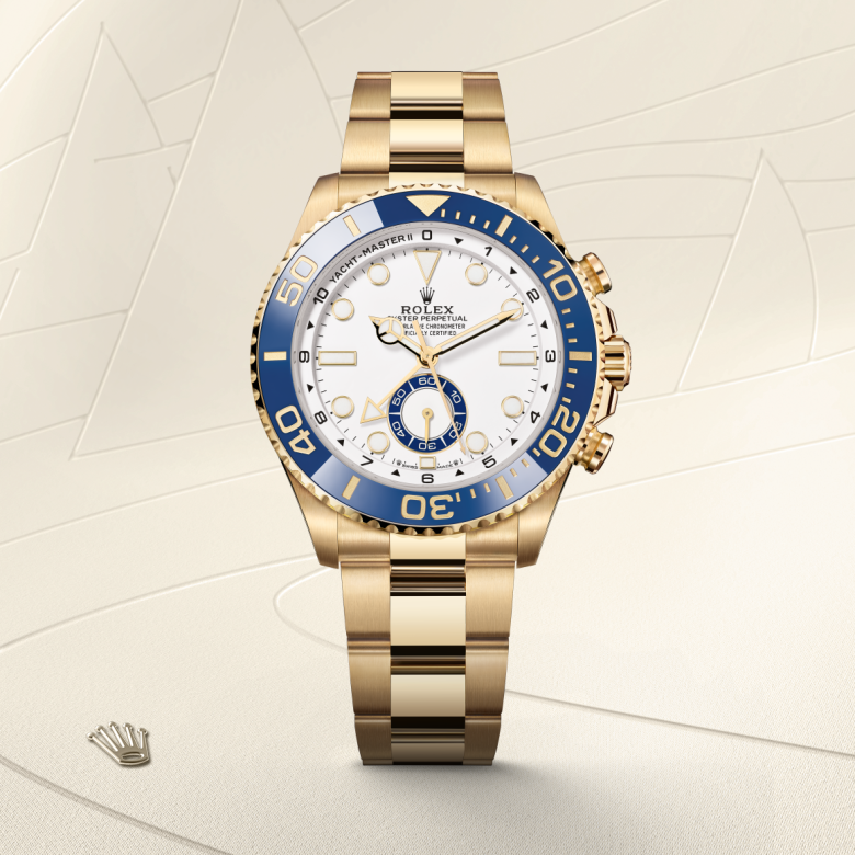 rolex Yacht-Master II in 18 ct yellow gold, M126688-0001 - Global Watch Company (GWC)