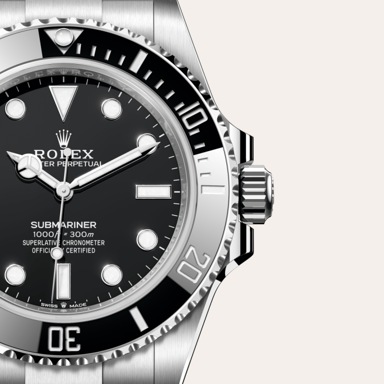 rolex Submariner in Oystersteel, M124060-0001 - Global Watch Company (GWC)