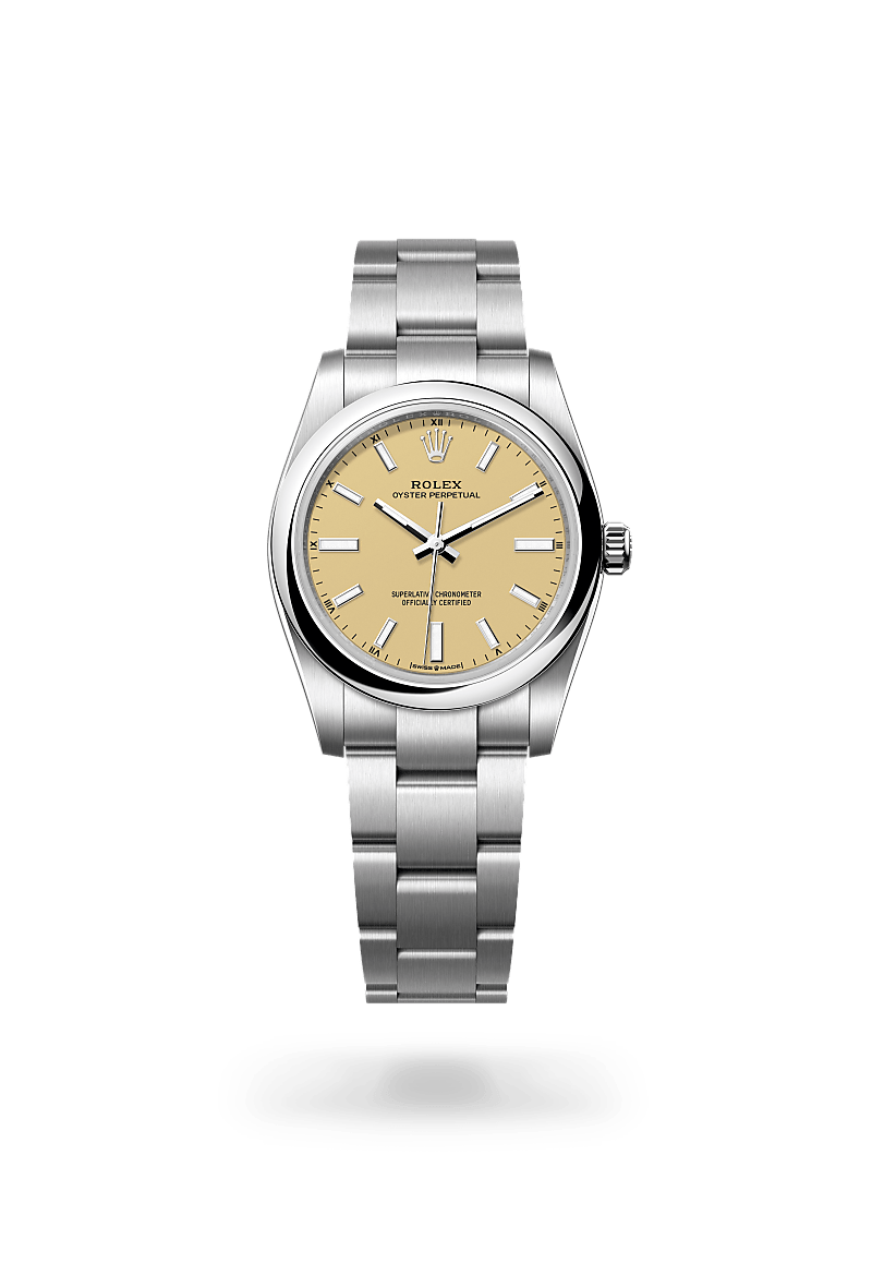 rolex Oyster Perpetual in Oystersteel, M124200-0007 - Global Watch Company (GWC)