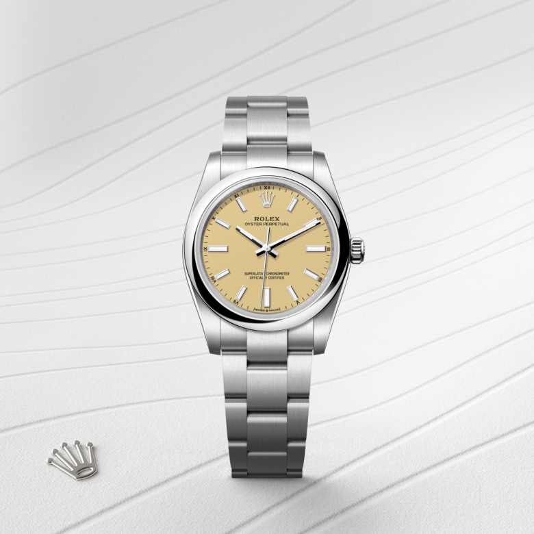 rolex Oyster Perpetual in Oystersteel, M124200-0007 - Global Watch Company (GWC)
