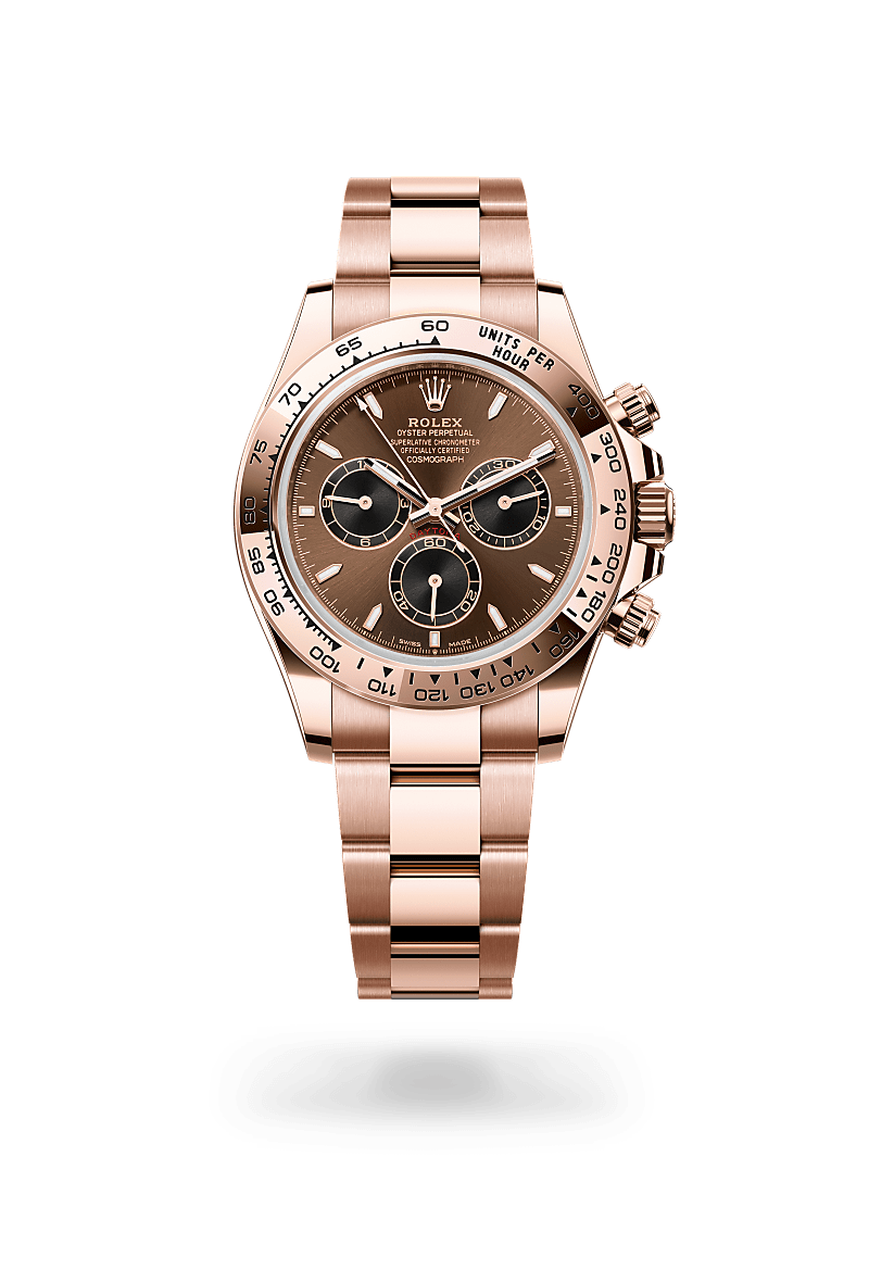 rolex Cosmograph Daytona in 18 ct Everose gold, M126505-0005 - Global Watch Company (GWC)