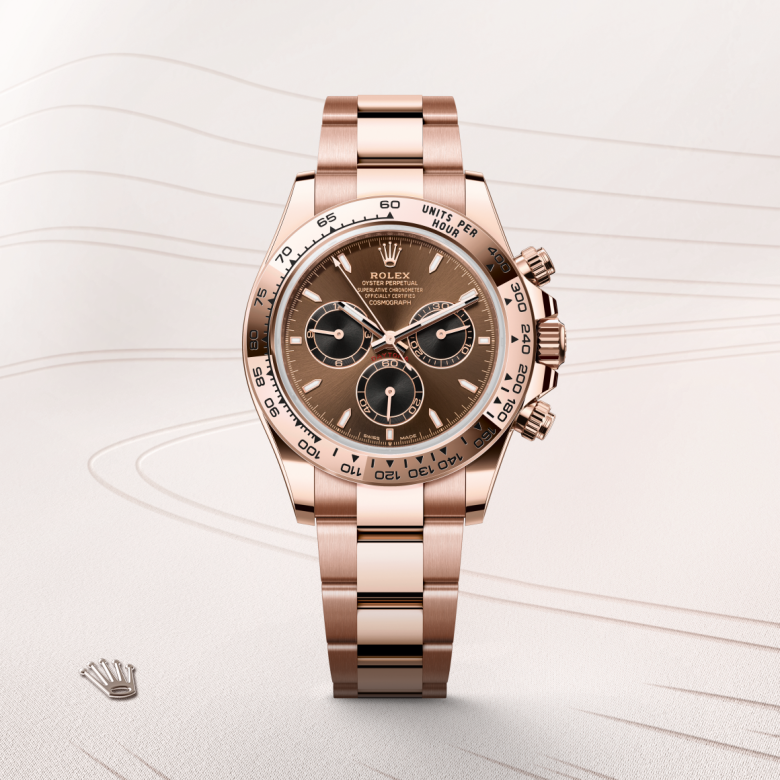 rolex Cosmograph Daytona in 18 ct Everose gold, M126505-0005 - Global Watch Company (GWC)
