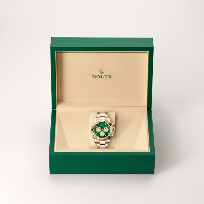 rolex Cosmograph Daytona in 18 ct yellow gold, M126508-0008 - Global Watch Company (GWC)