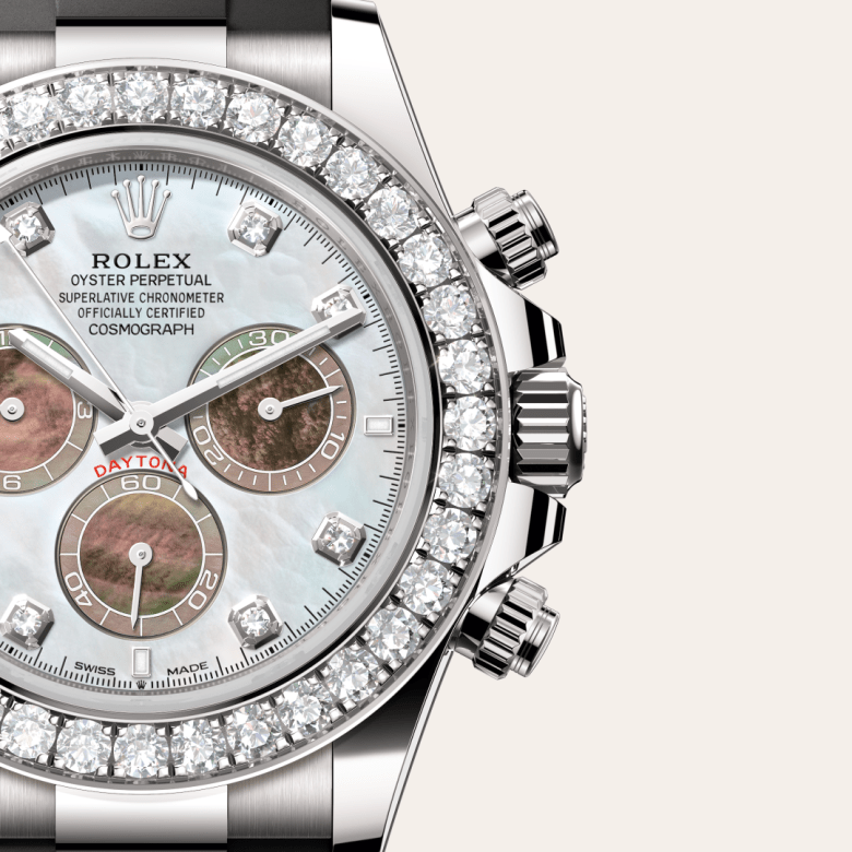 rolex Cosmograph Daytona in 18 ct white gold, M126589RBR-0001 - Global Watch Company (GWC)
