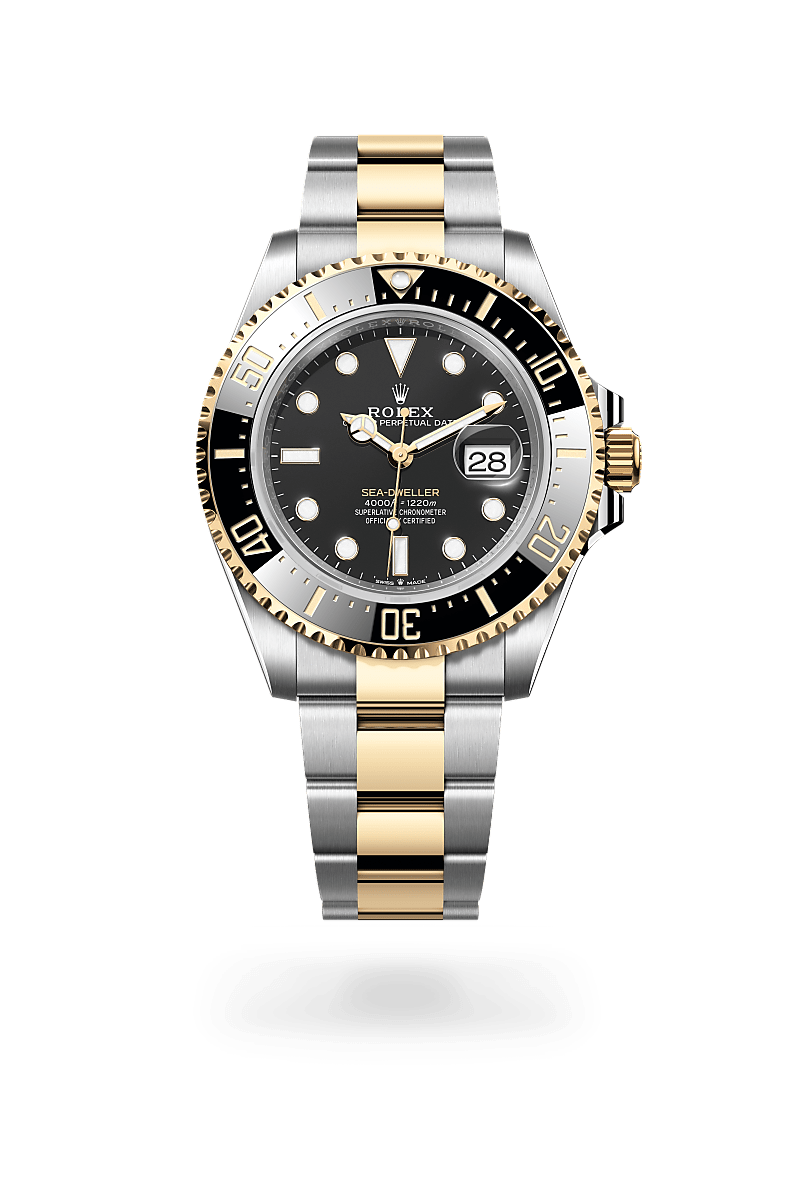 rolex Sea-Dweller in Yellow Rolesor - combination of Oystersteel and yellow gold, M126603-0001 - Global Watch Company (GWC)