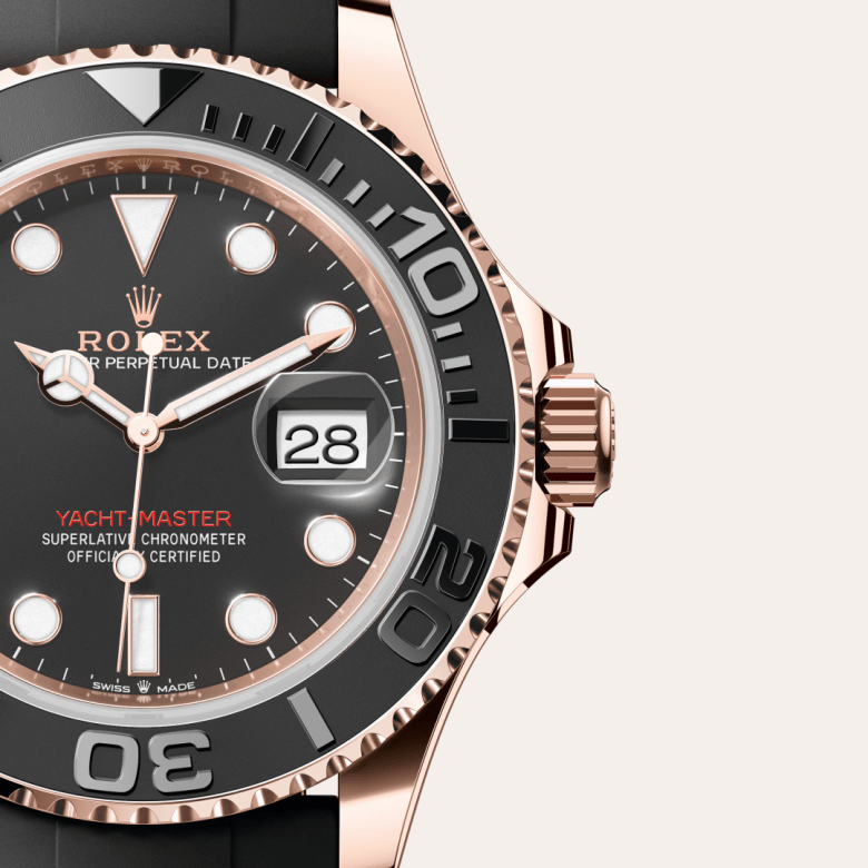 rolex Yacht-Master in 18 ct Everose gold, M126655-0002 - Global Watch Company (GWC)