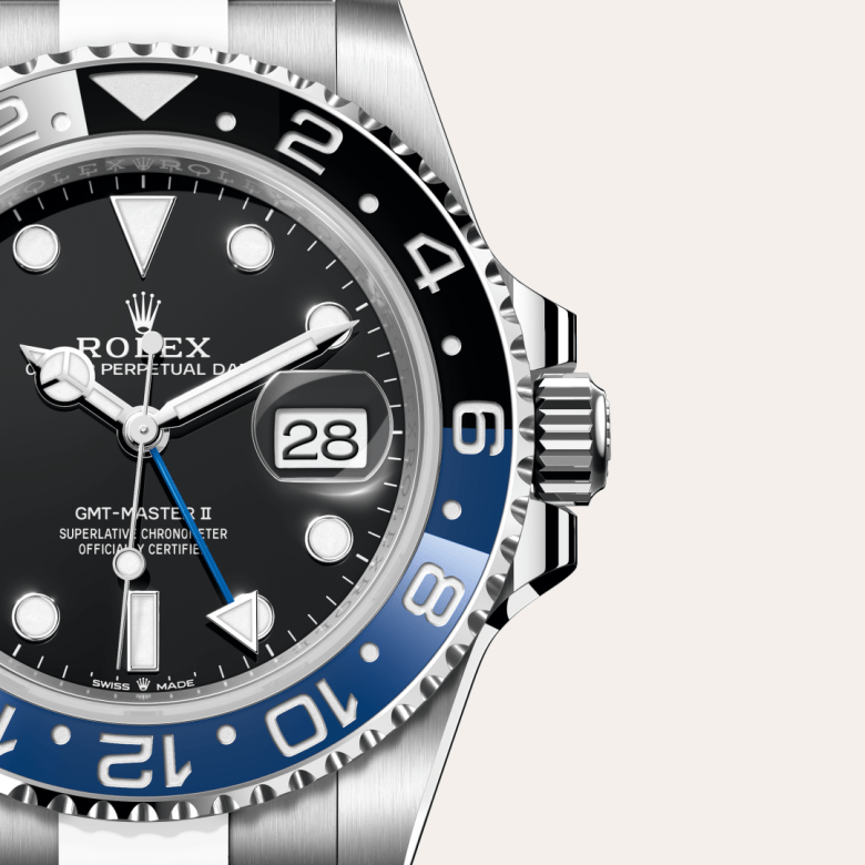 rolex GMT-Master II in Oystersteel, M126710BLNR-0003 - Global Watch Company (GWC)