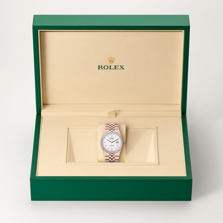 rolex Land-Dweller in 18 ct Everose gold, M127285TBR-0002 - Global Watch Company (GWC)