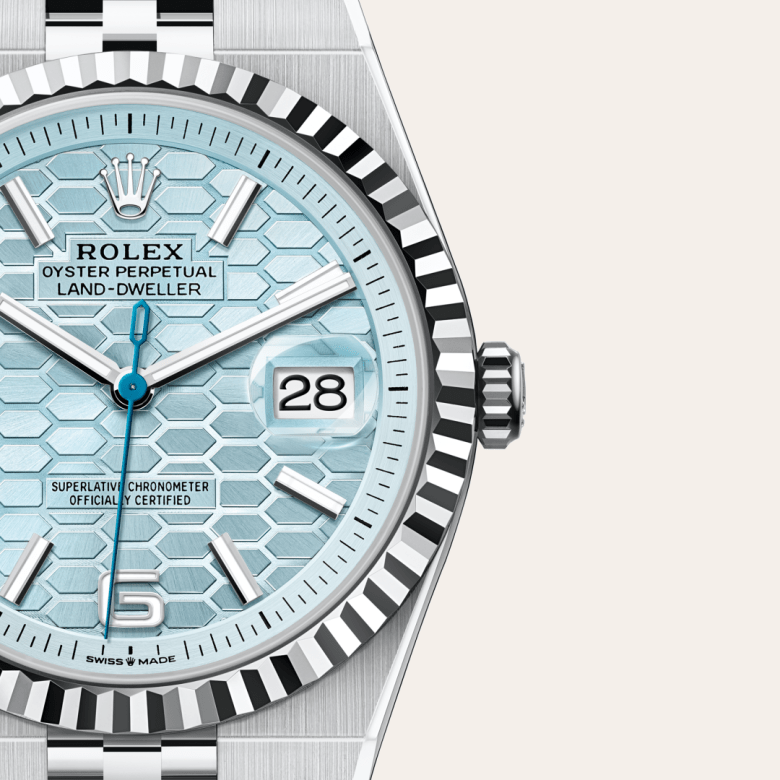 rolex Land-Dweller in Platinum, M127336-0001 - Global Watch Company (GWC)