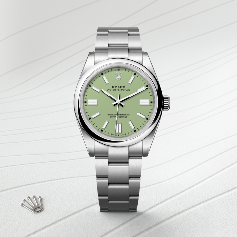 rolex Oyster Perpetual in Oystersteel, M134300-0006 - Global Watch Company (GWC)