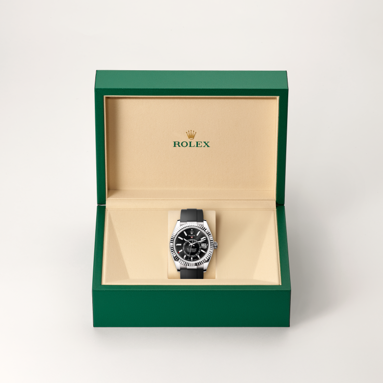 rolex Sky-Dweller in 18 ct white gold, M336239-0002 - Global Watch Company (GWC)