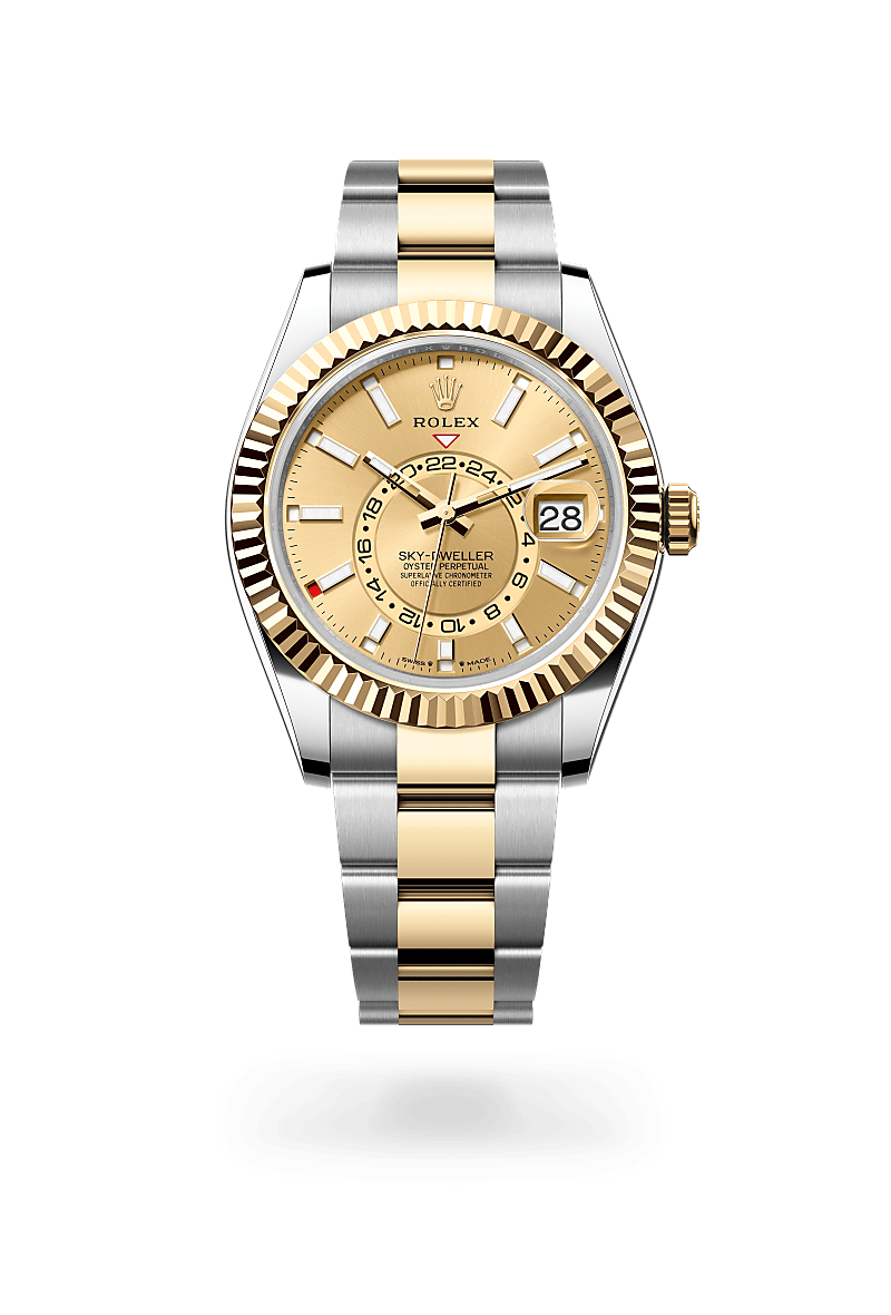 rolex Sky-Dweller in Yellow Rolesor - combination of Oystersteel and yellow gold, M336933-0001 - Global Watch Company (GWC)