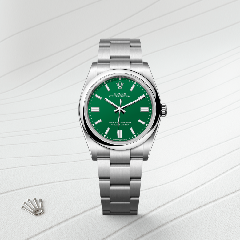 rolex Oyster Perpetual in Oystersteel, M126000-0005 - Global Watch Company (GWC)