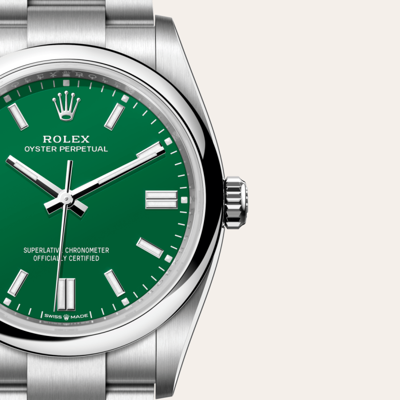 rolex Oyster Perpetual in Oystersteel, M126000-0005 - Global Watch Company (GWC)