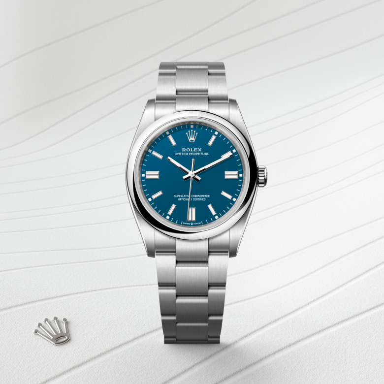 rolex Oyster Perpetual in Oystersteel, M126000-0015 - Global Watch Company (GWC)