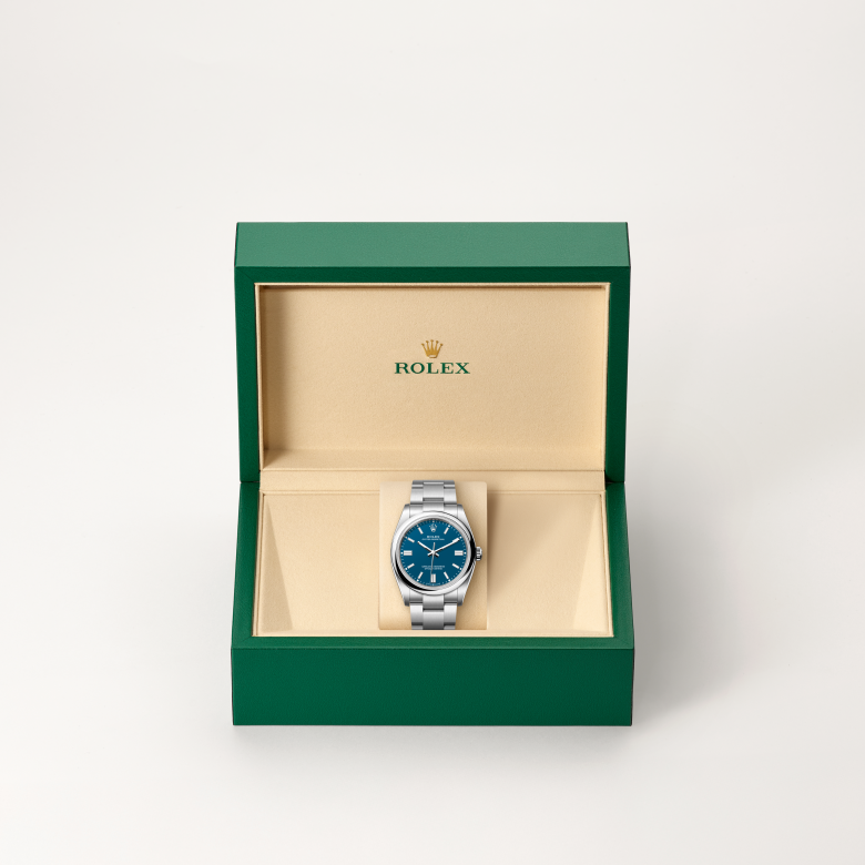 rolex Oyster Perpetual in Oystersteel, M126000-0015 - Global Watch Company (GWC)