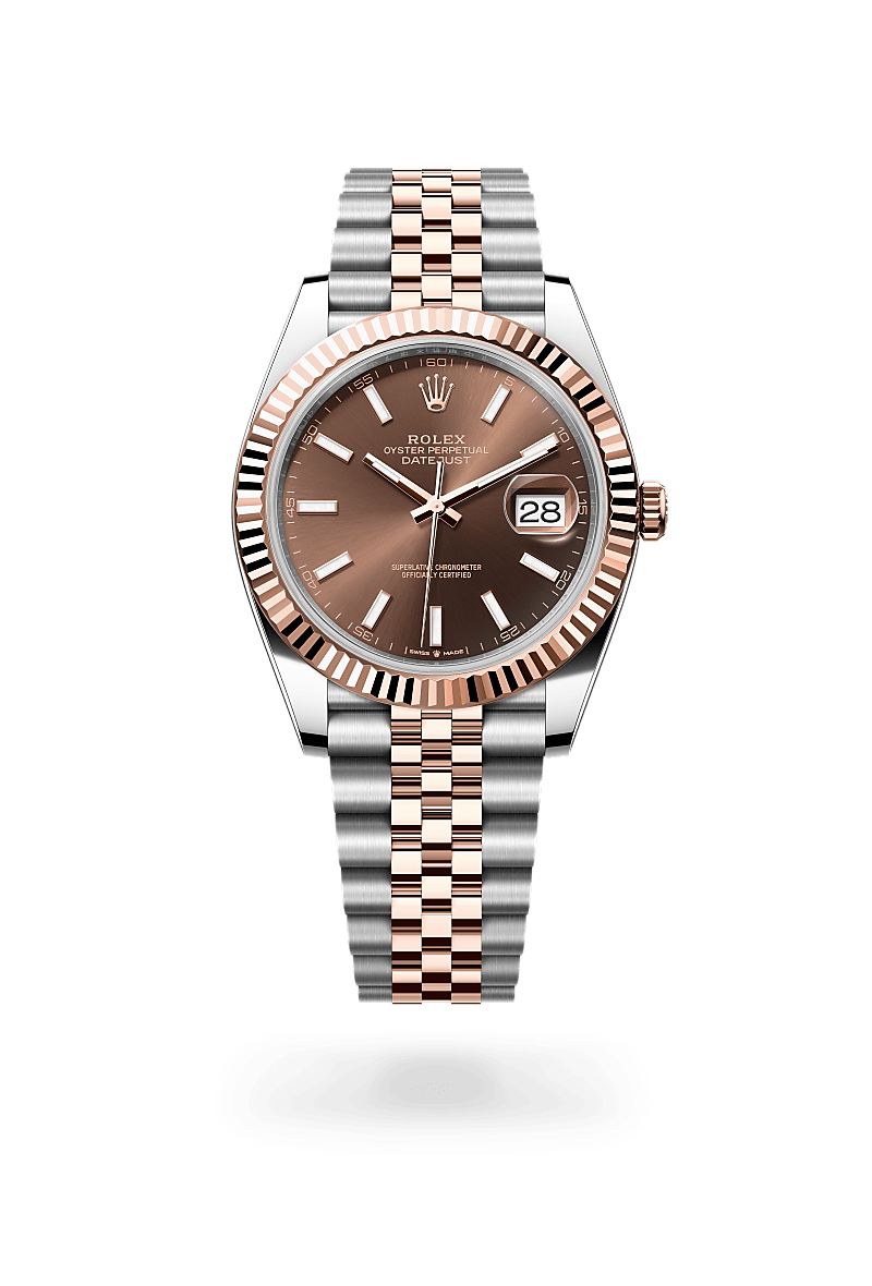 rolex Datejust in Everose Rolesor - combination of Oystersteel and Everose gold, M126331-0002 - Global Watch Company (GWC)