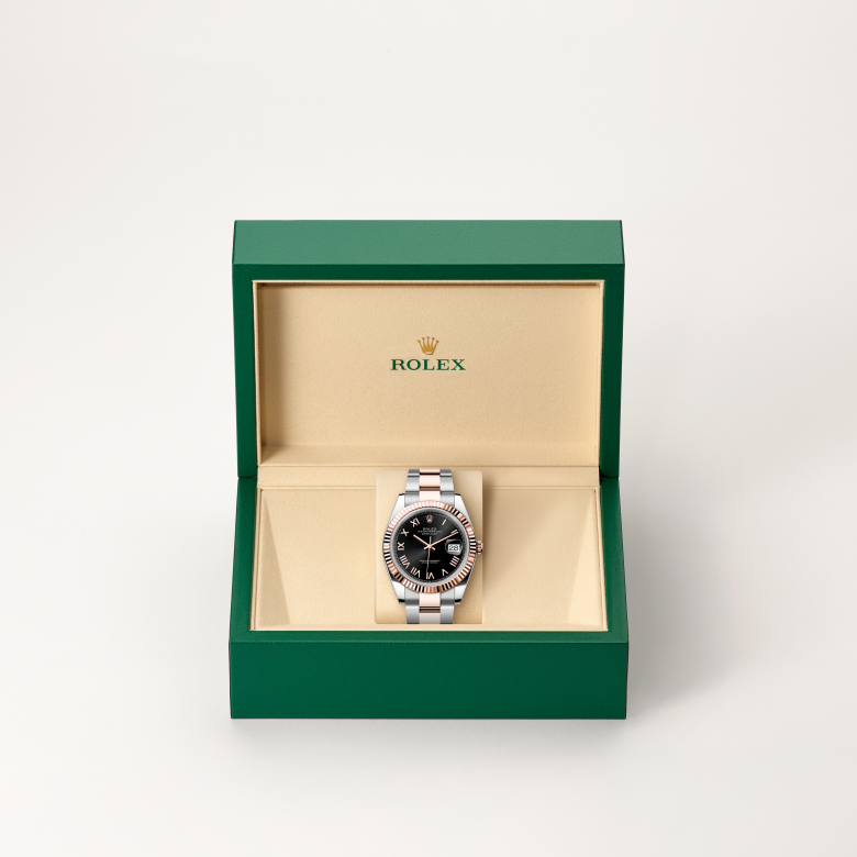 rolex Datejust in Everose Rolesor - combination of Oystersteel and Everose gold, M126331-0023 - Global Watch Company (GWC)