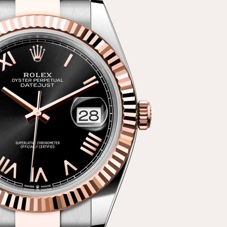 rolex Datejust in Everose Rolesor - combination of Oystersteel and Everose gold, M126331-0023 - Global Watch Company (GWC)