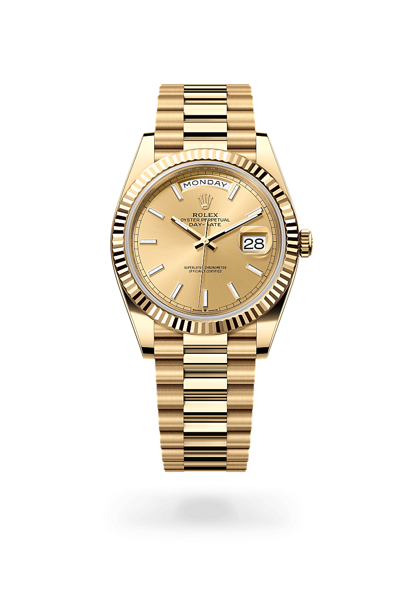 rolex Day-Date in 18 ct yellow gold, M228238-0003 - Global Watch Company (GWC)