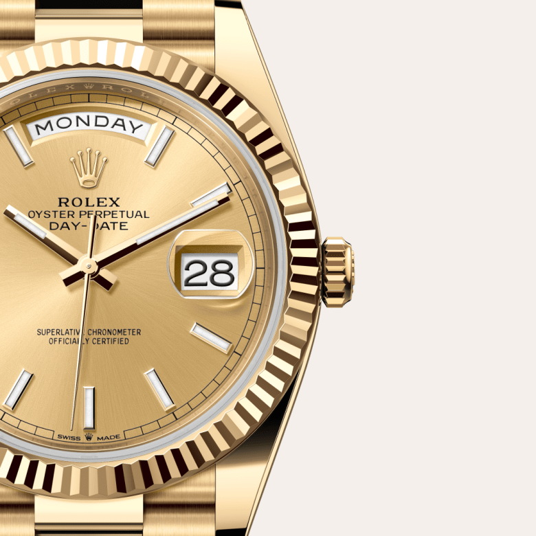 rolex Day-Date in 18 ct yellow gold, M228238-0003 - Global Watch Company (GWC)