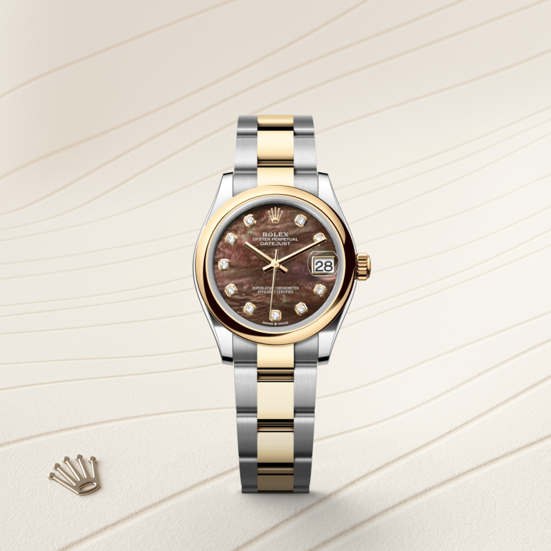 rolex Datejust in Yellow Rolesor - combination of Oystersteel and yellow gold, M278243-0023 - Global Watch Company (GWC)
