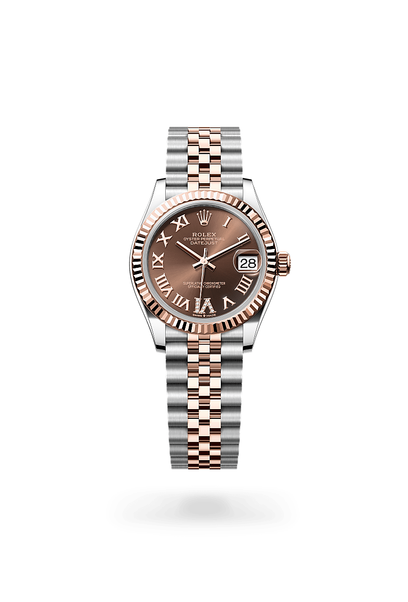 rolex Datejust in Everose Rolesor - combination of Oystersteel and Everose gold, M278271-0004 - Global Watch Company (GWC)