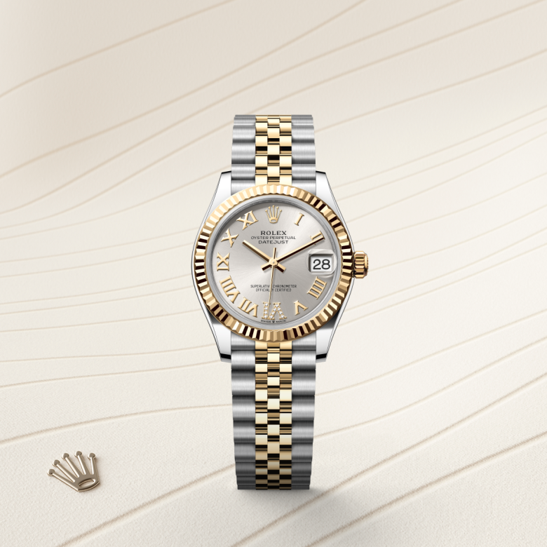 rolex Datejust in Yellow Rolesor - combination of Oystersteel and yellow gold, M278273-0004 - Global Watch Company (GWC)