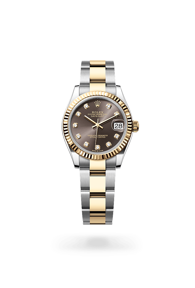 rolex Datejust in Yellow Rolesor - combination of Oystersteel and yellow gold, M278273-0021 - Global Watch Company (GWC)