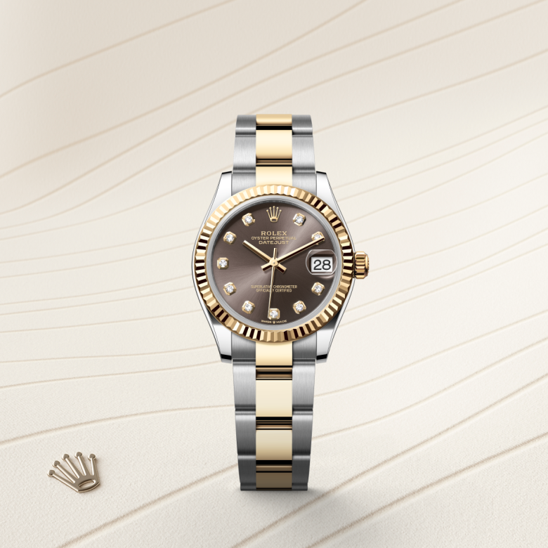 rolex Datejust in Yellow Rolesor - combination of Oystersteel and yellow gold, M278273-0021 - Global Watch Company (GWC)