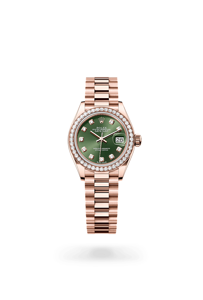 rolex Lady-Datejust in 18 ct Everose gold, M279135RBR-0014 - GWC