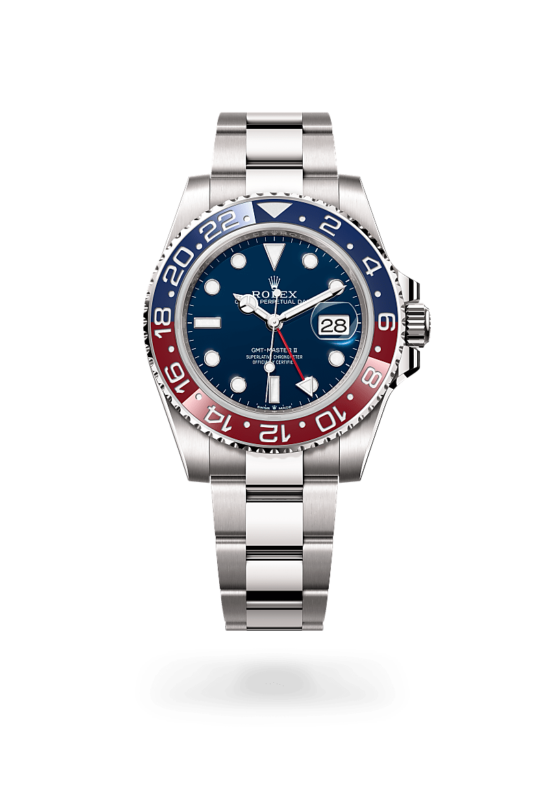 rolex GMT-Master II in 18 ct white gold, M126719BLRO-0003 - GWC