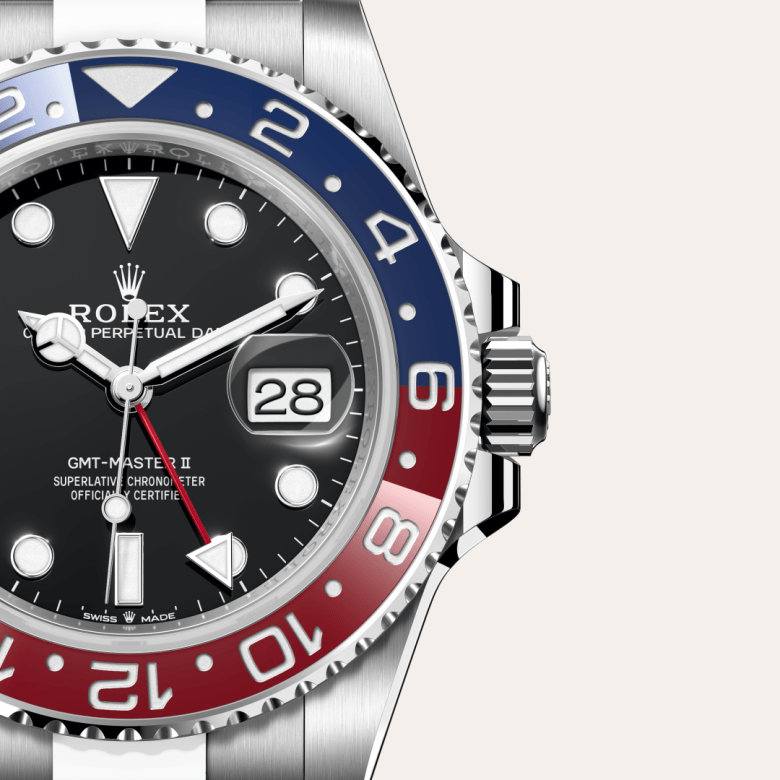 rolex GMT-Master II in Oystersteel, M126710BLRO-0002 - GWC