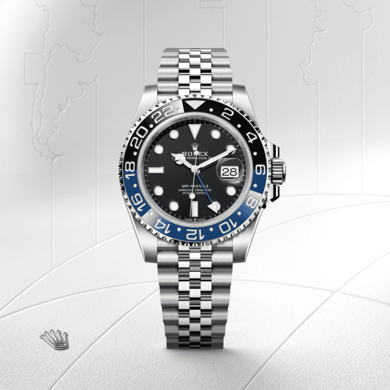 rolex GMT-Master II in Oystersteel, M126710BLNR-0002 - GWC