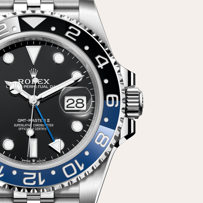 rolex GMT-Master II in Oystersteel, M126710BLNR-0002 - GWC