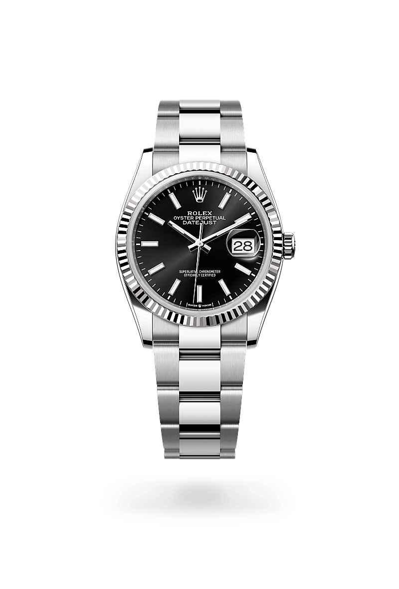 rolex Datejust in White Rolesor - combination of Oystersteel and white gold, M126234-0016 - GWC