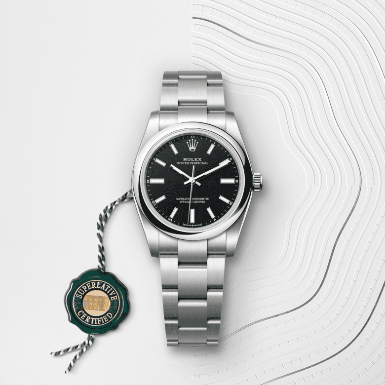 rolex Oyster Perpetual in Oystersteel, M124200-0010 - GWC