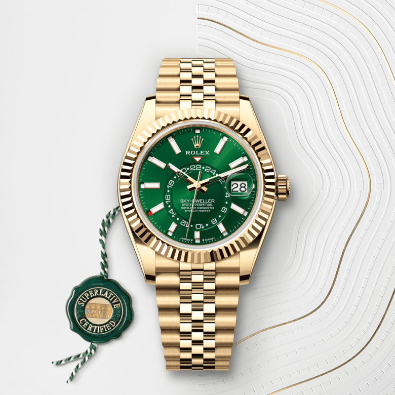 rolex Sky-Dweller in 18 ct yellow gold, M336938-0008 - GWC